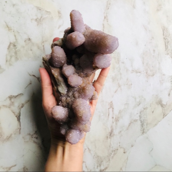 Large Amethyst Spirit Cactus Quartz - Picture 5 of 8